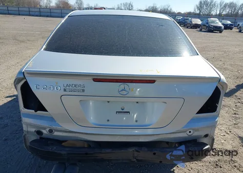 2007 Mercedes-Benz C 230 Sport из США, поврежденный, VIN WDBRF52H67F856219